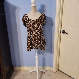 Brittany Black Small Womens Short Sleeve Top